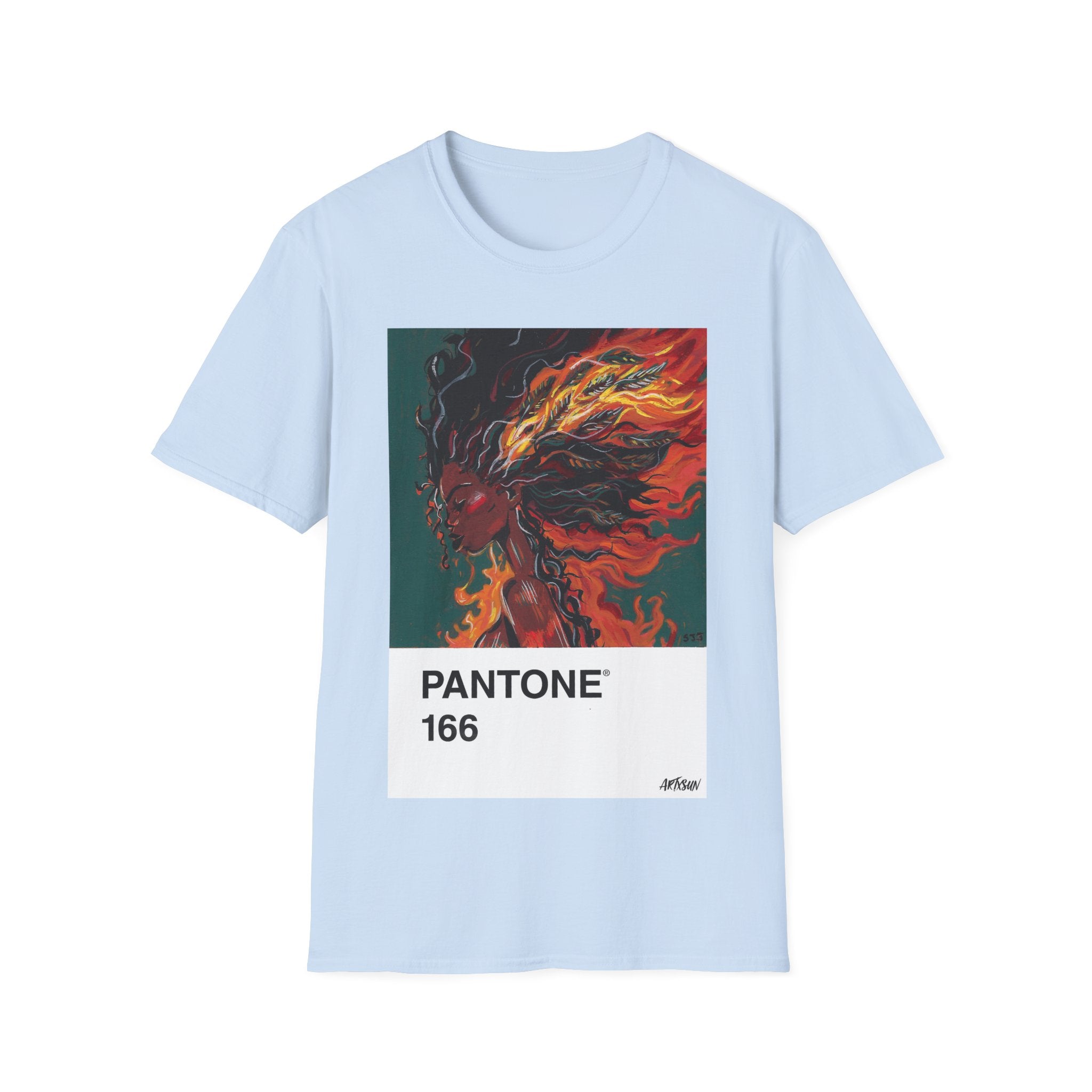 Pantone 4 Fire Short Sleeve Shirt