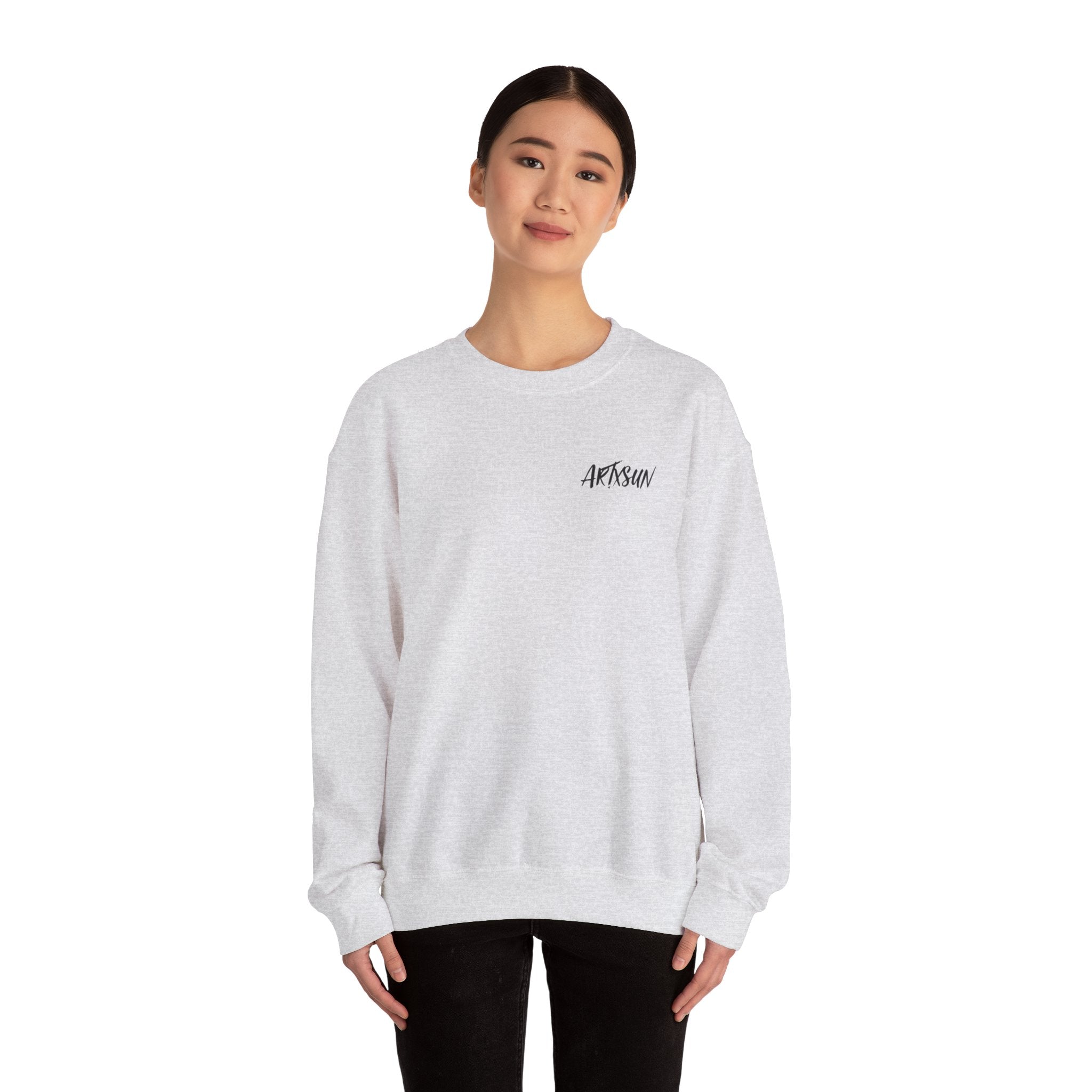 Pantone 20 Mahogany Sweatshirt with Art on Back