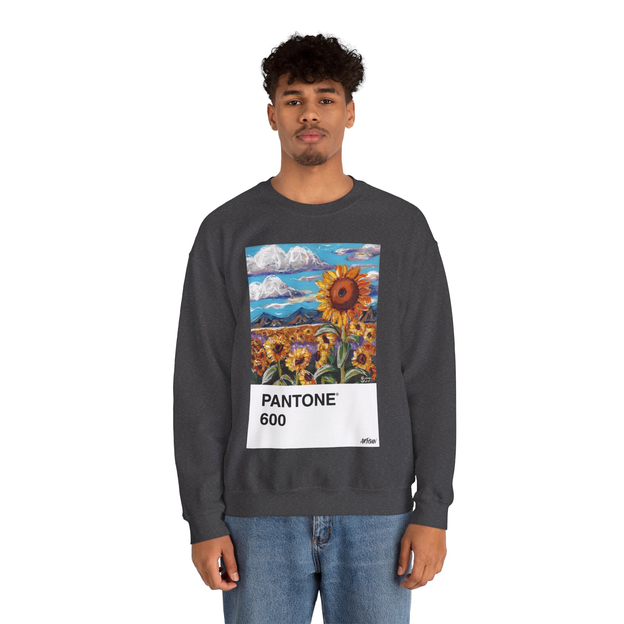 Pantone 14 Sunflower Field Sweatshirt – ARTXSUN