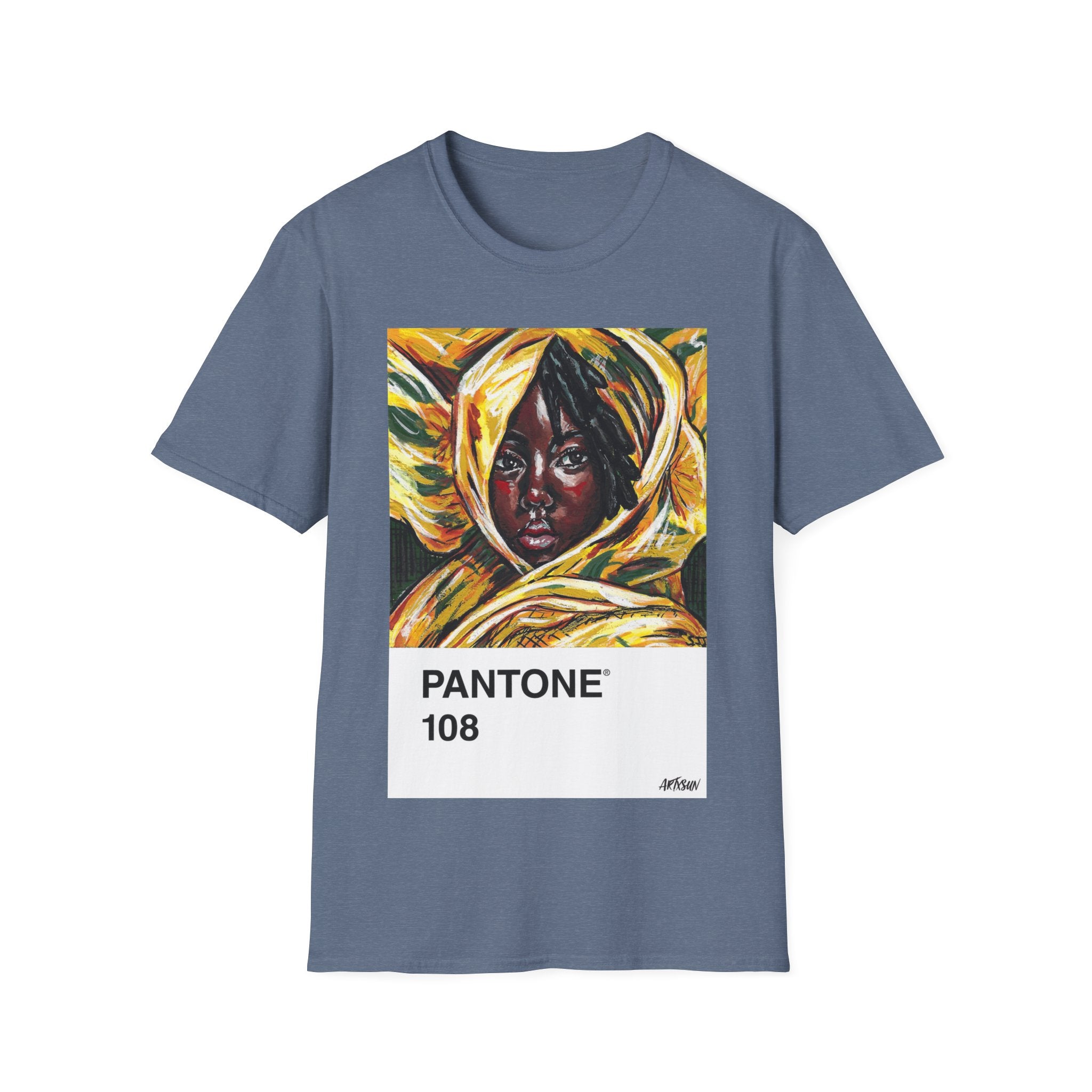 Pantone 9 Yellow Short Sleeve Shirt