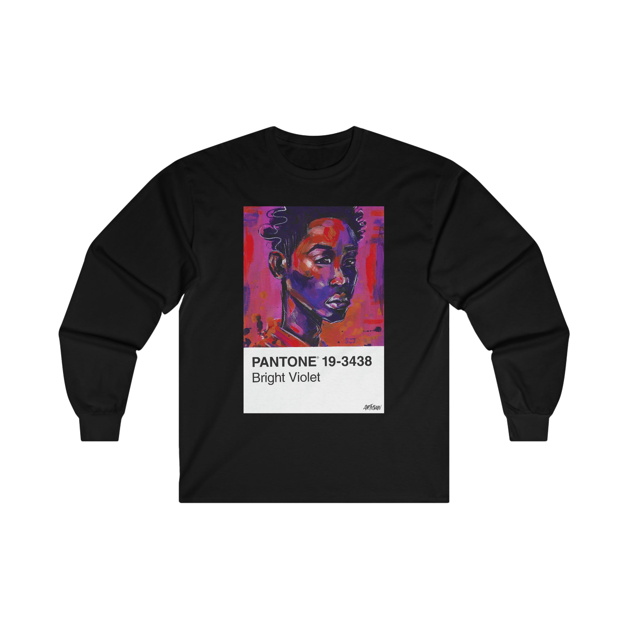 Pantone 11 Magenta Man Long Sleeve Shirt