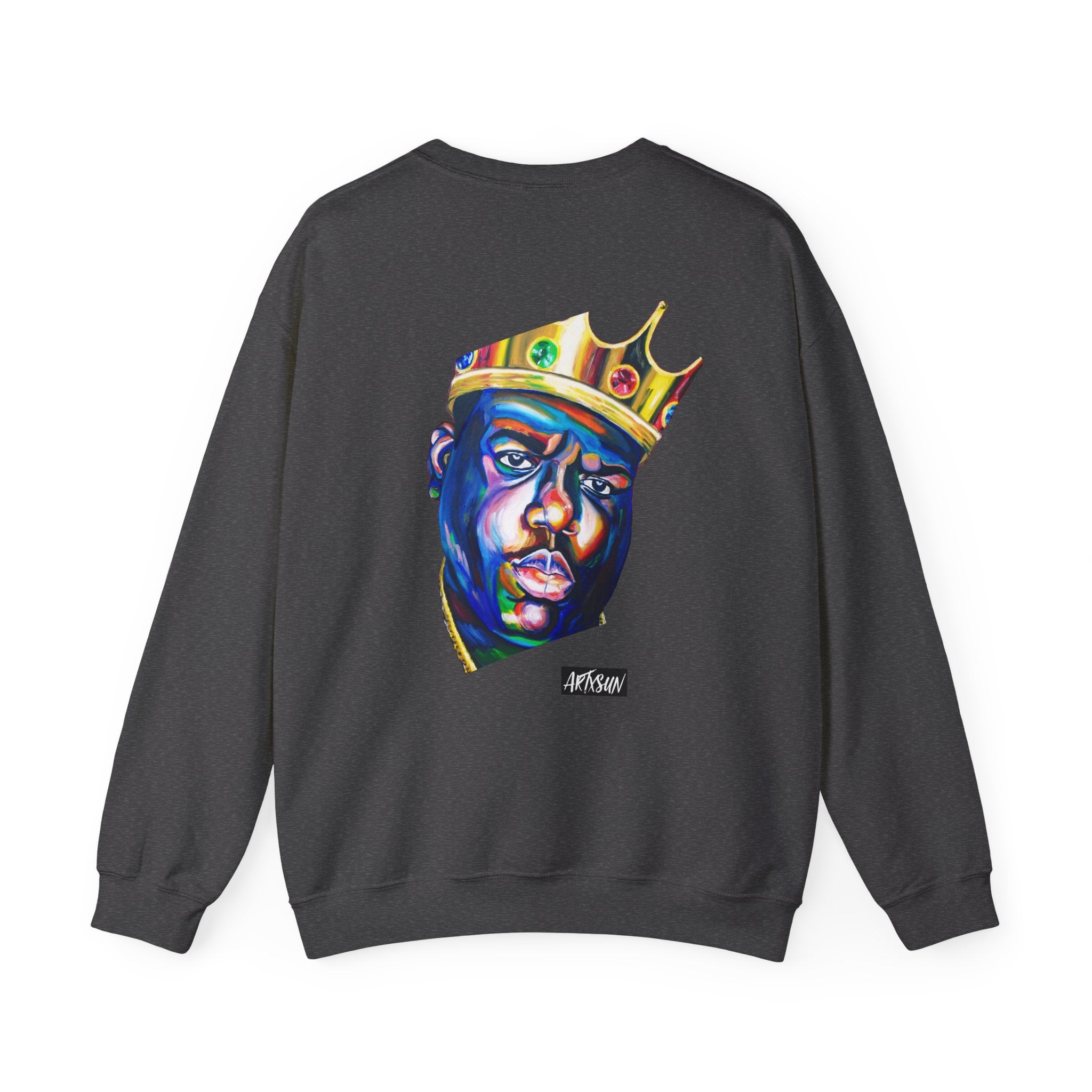 Biggie Sweatshirt with Art on Back