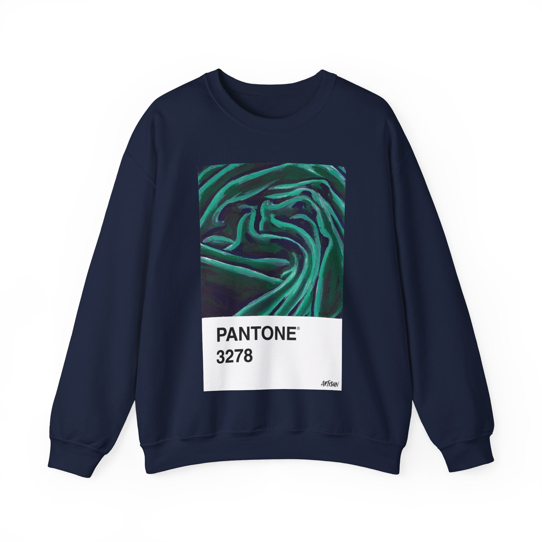 Pantone 19 Green Fabric Sweatshirt