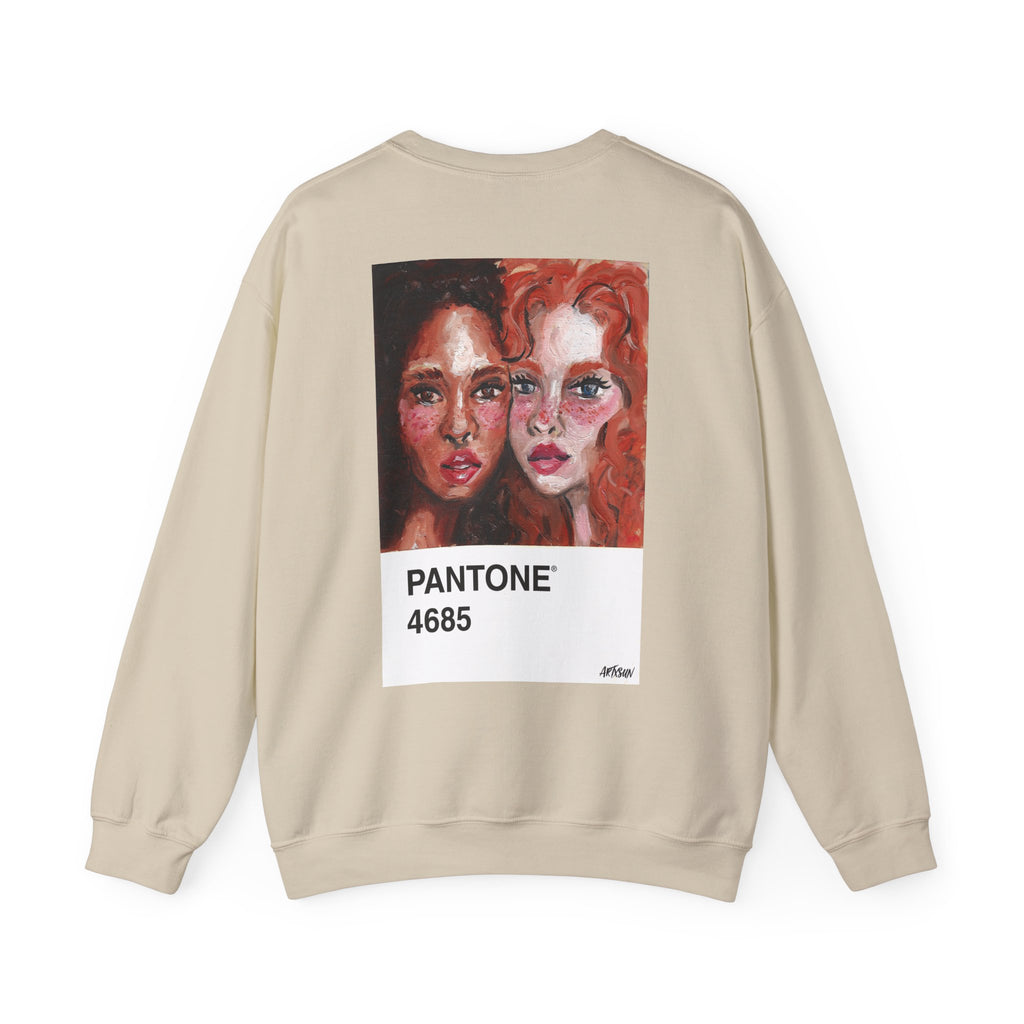 Pantone 8 Unity Sweatshirt with Art on Back