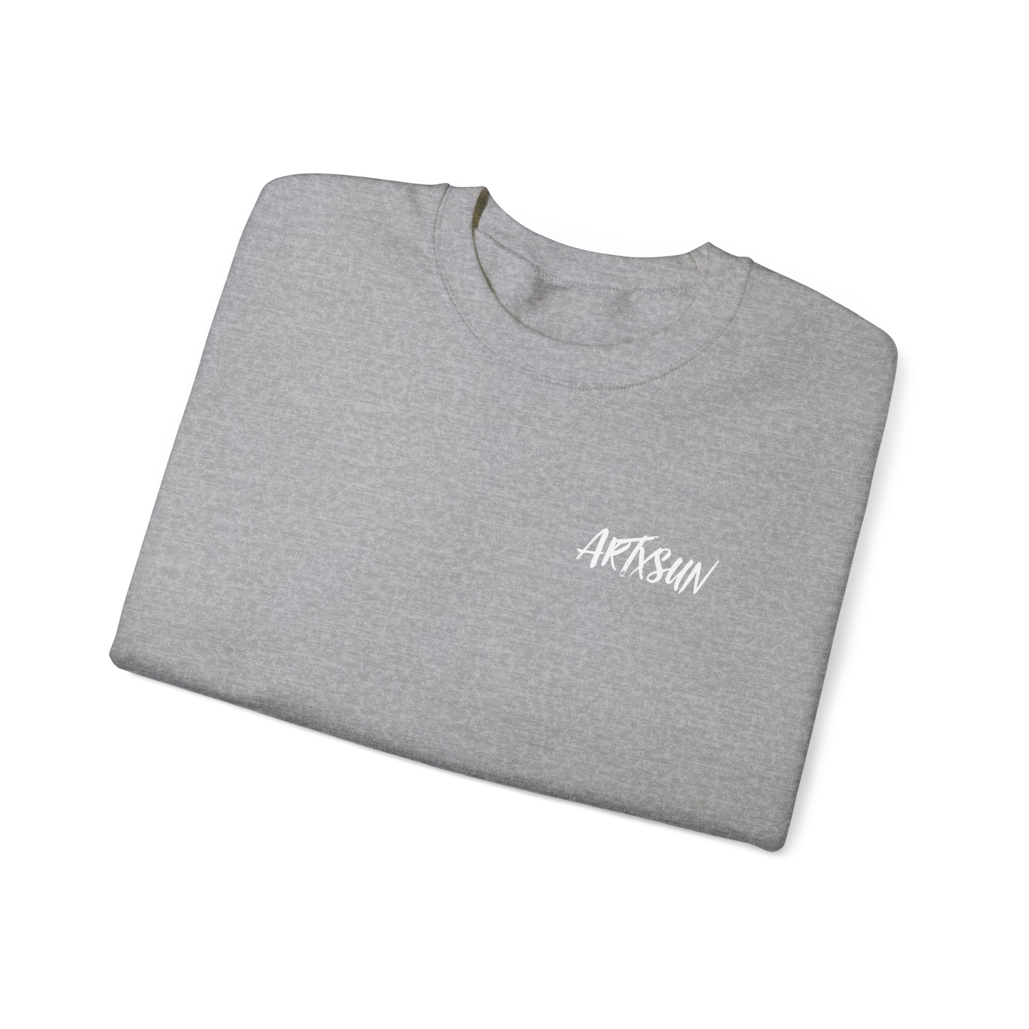 Pantone 12 Cool Gray Sweatshirt with Art on Back