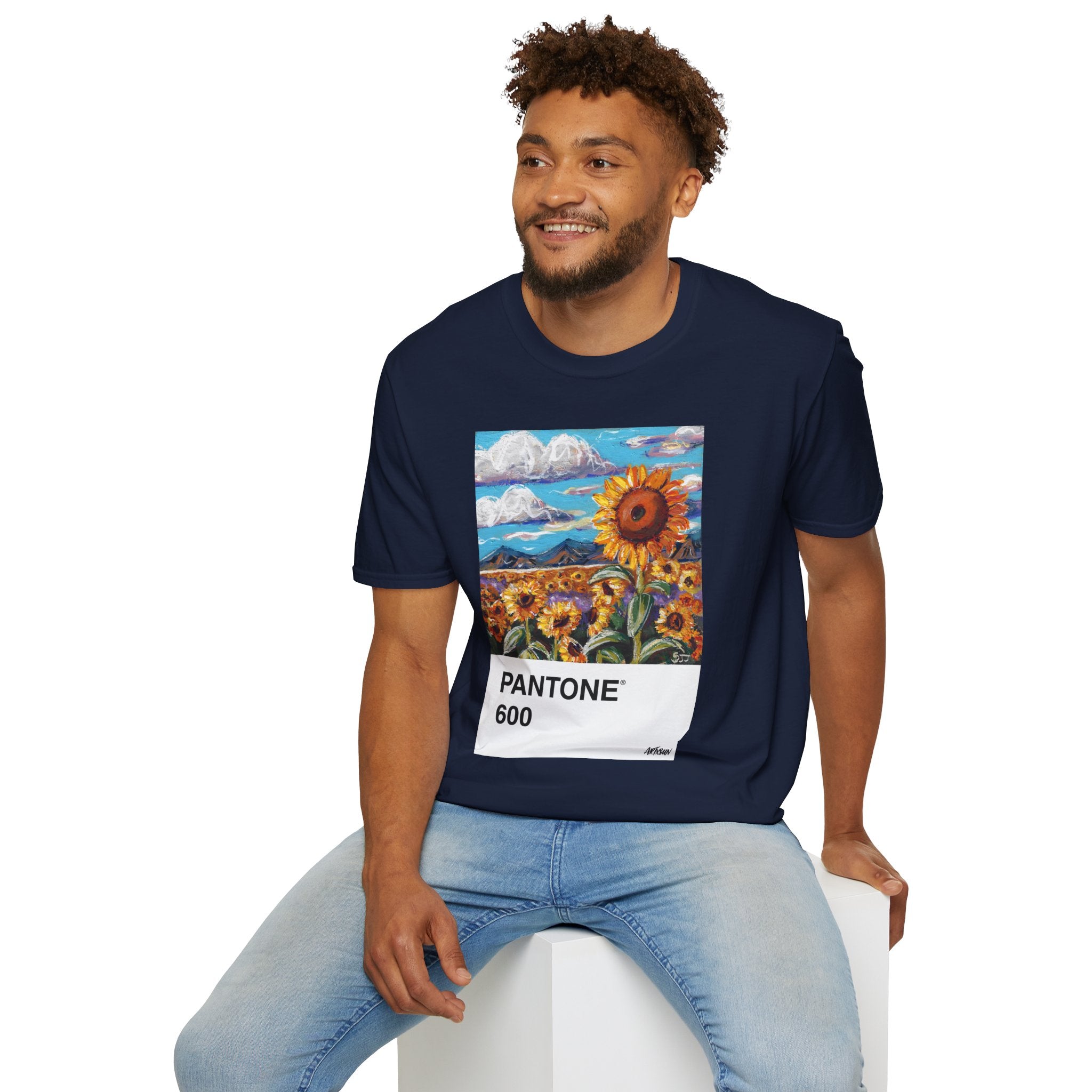 Pantone 14 Sunflower Field Short Sleeve Shirt