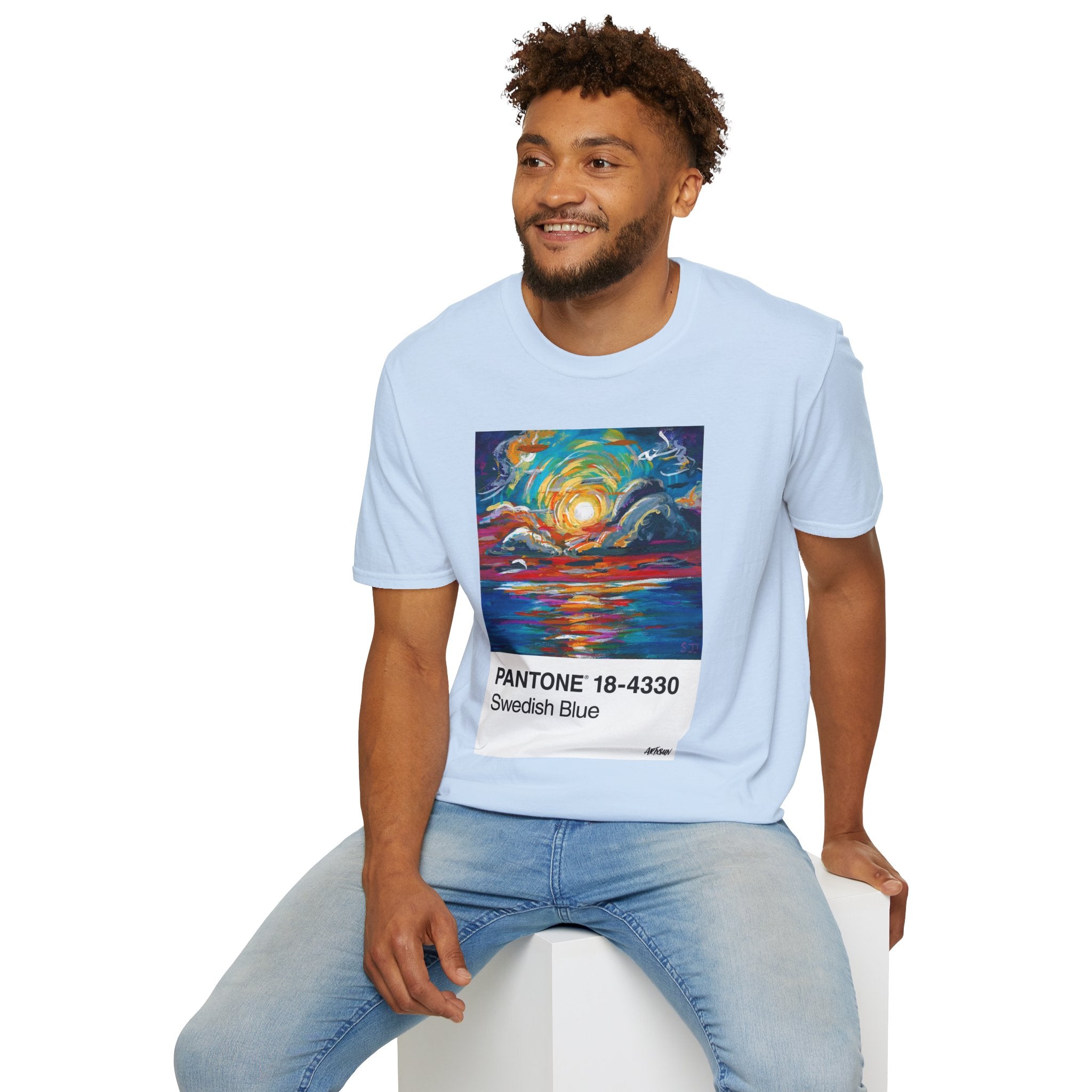 Pantone 18 Sunset Short Sleeve Shirt