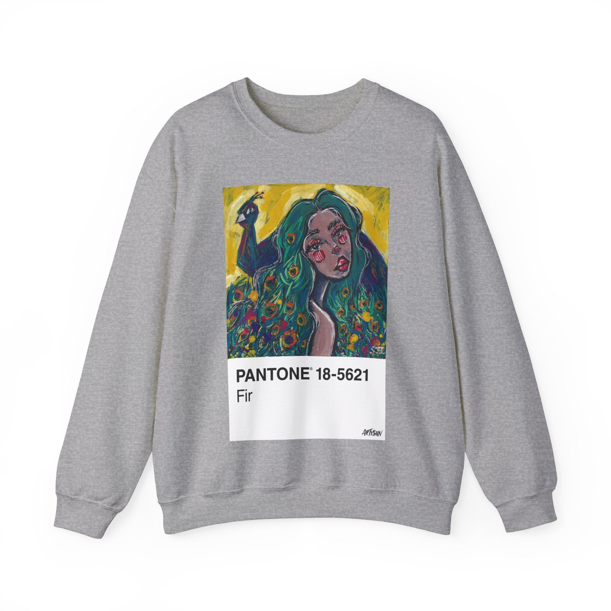 Pantone 6 Peacock Sweatshirt