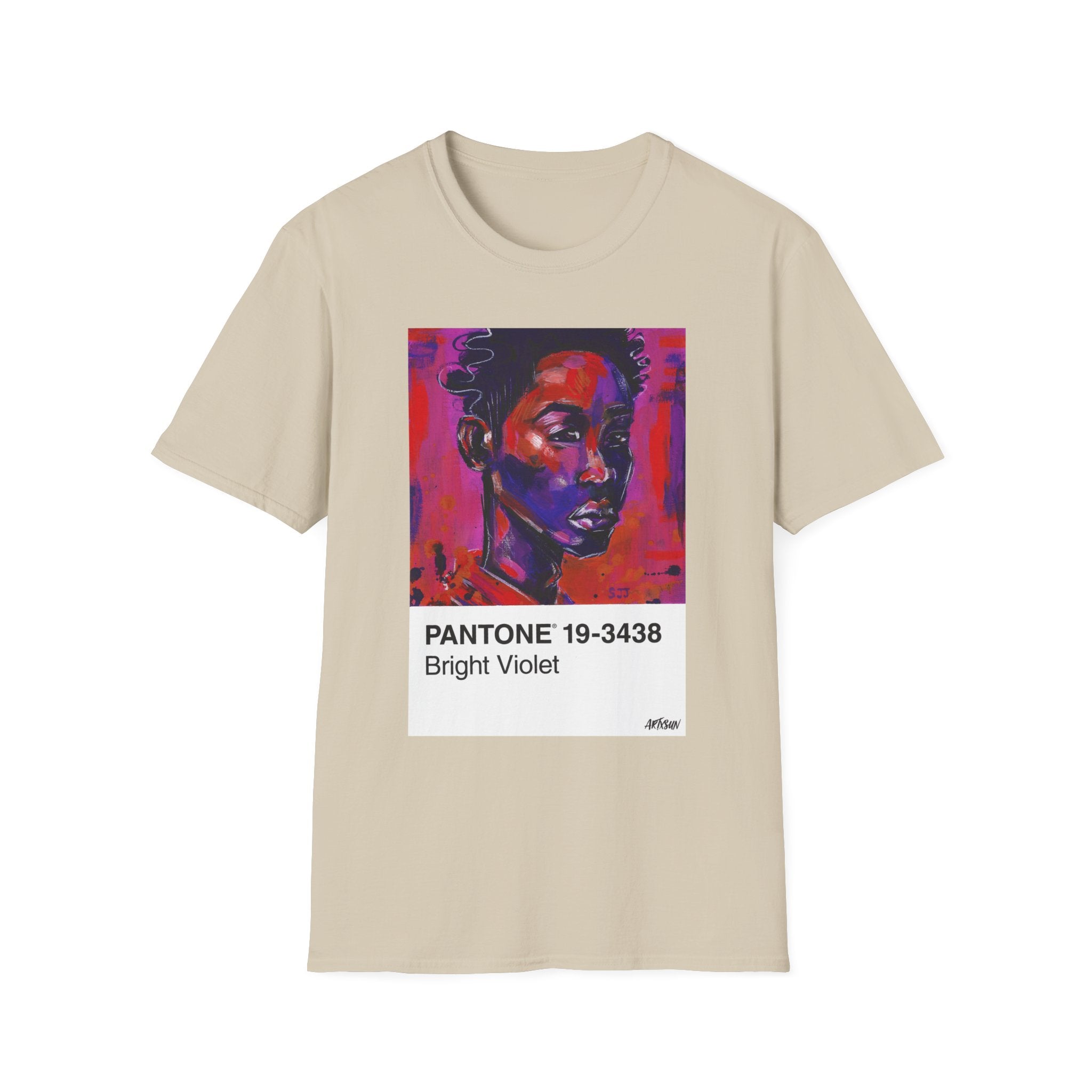 Pantone 11 Magenta Man Short Sleeve Shirt