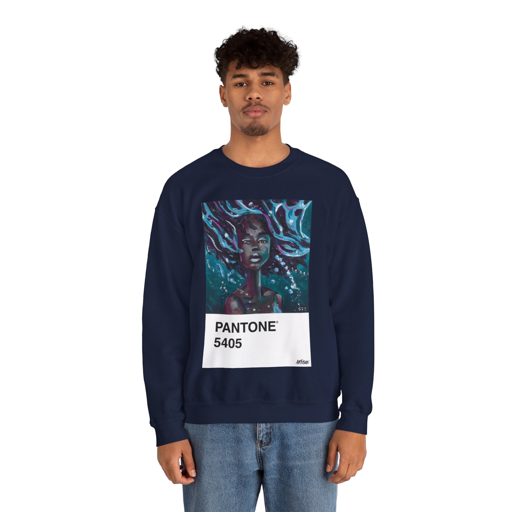 Pantone 1 Water Sweatshirt