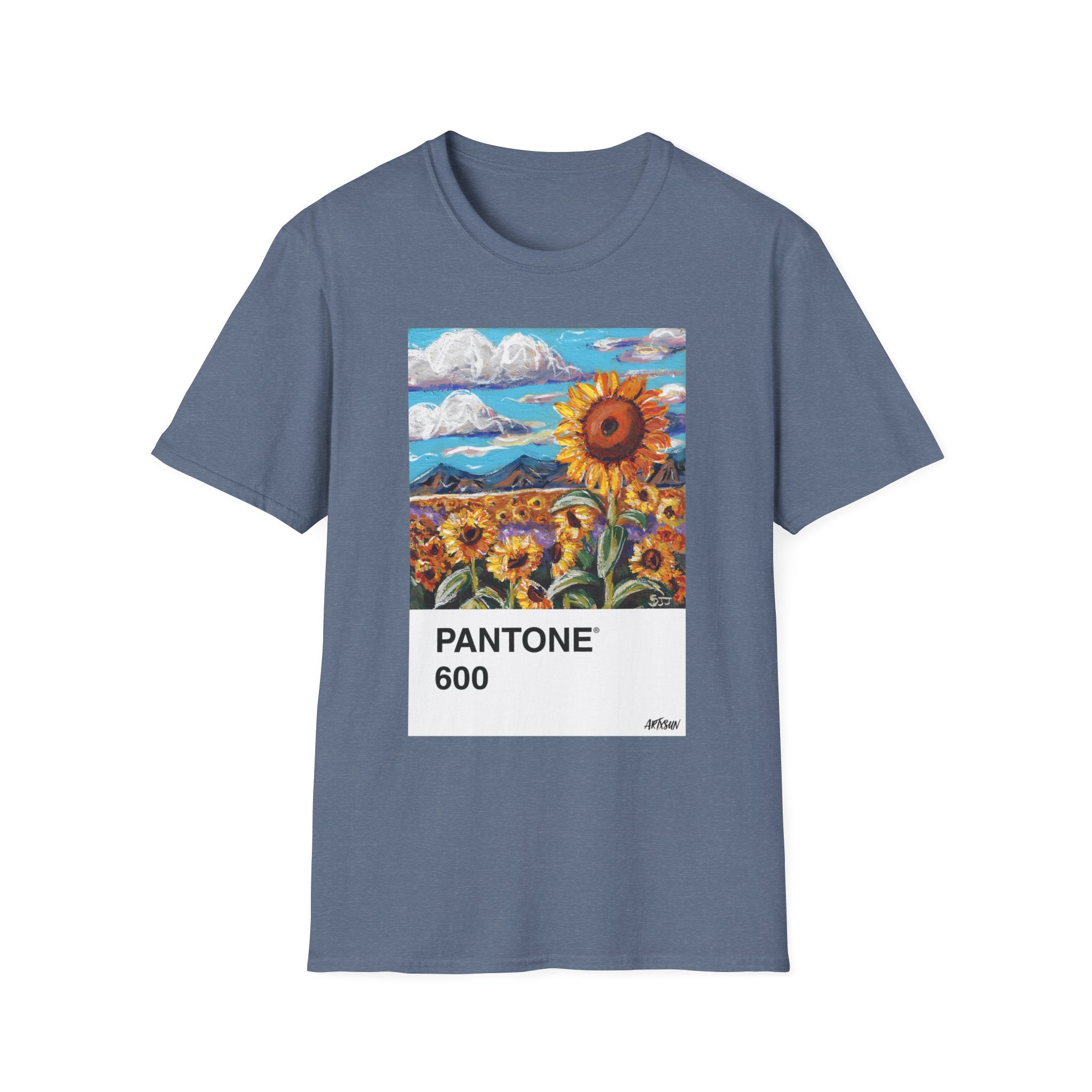 Pantone 14 Sunflower Field Short Sleeve Shirt