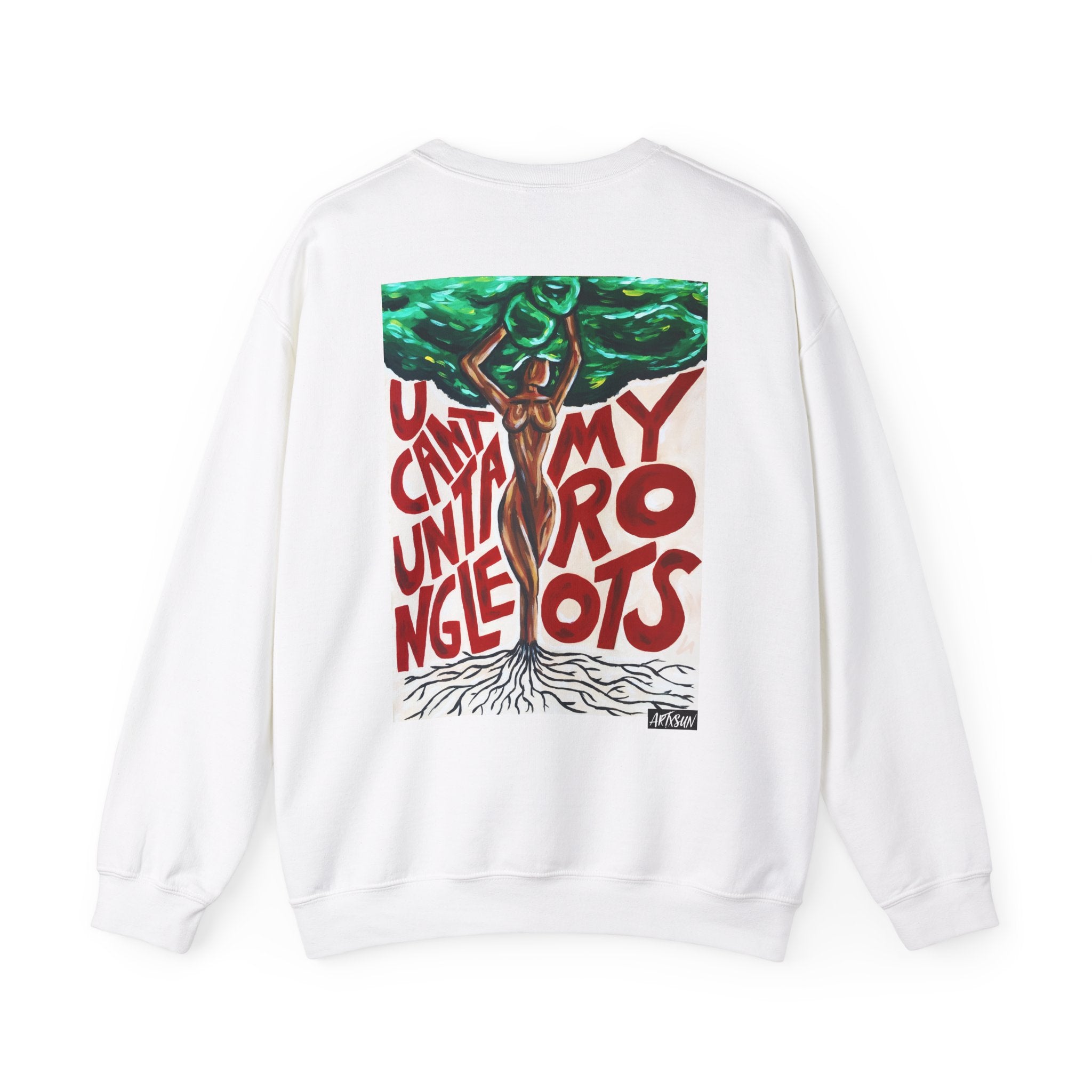 My Roots Sweatshirt with Art on Back