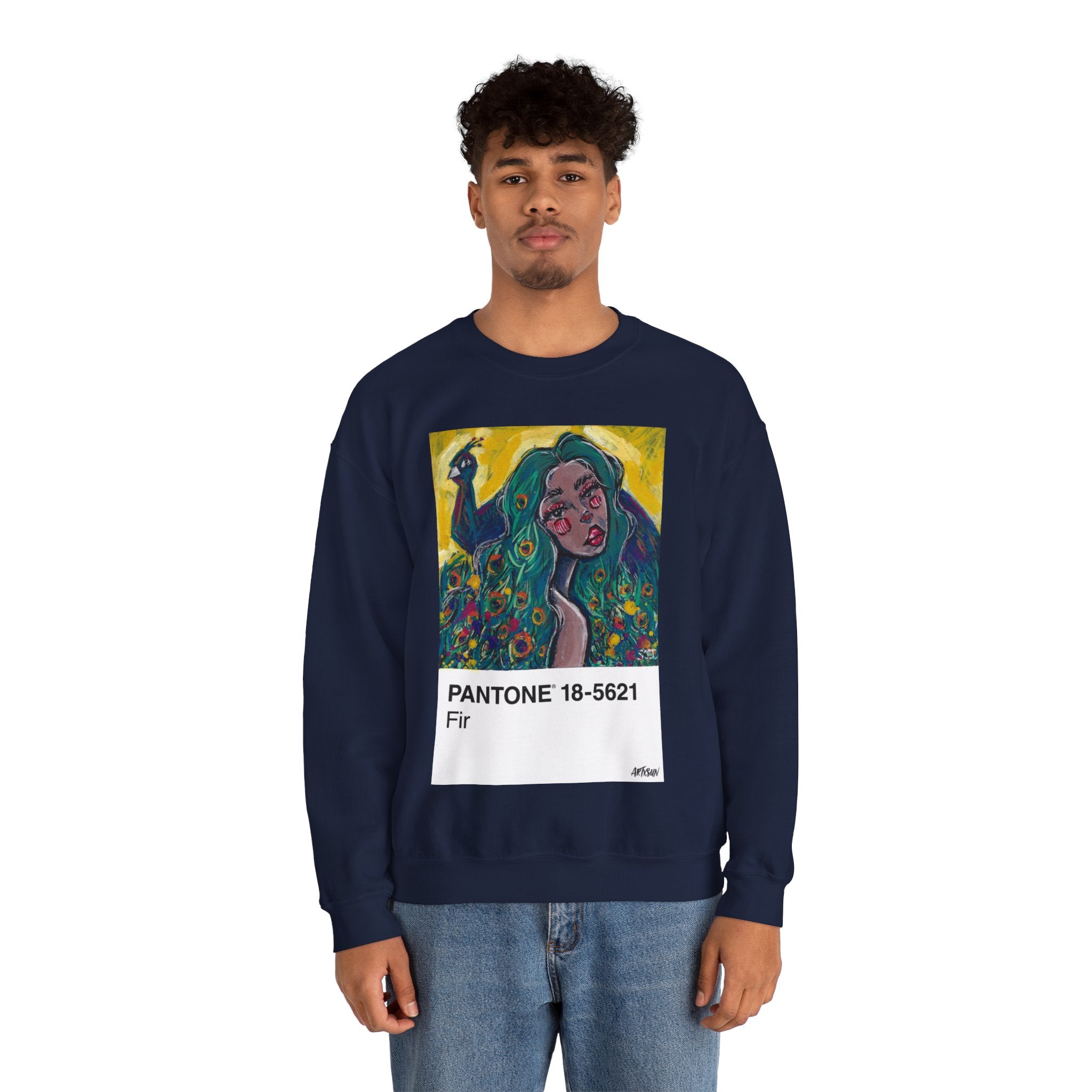 Pantone 6 Peacock Sweatshirt