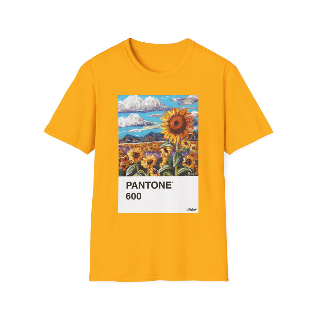 Pantone 14 Sunflower Field Short Sleeve Shirt
