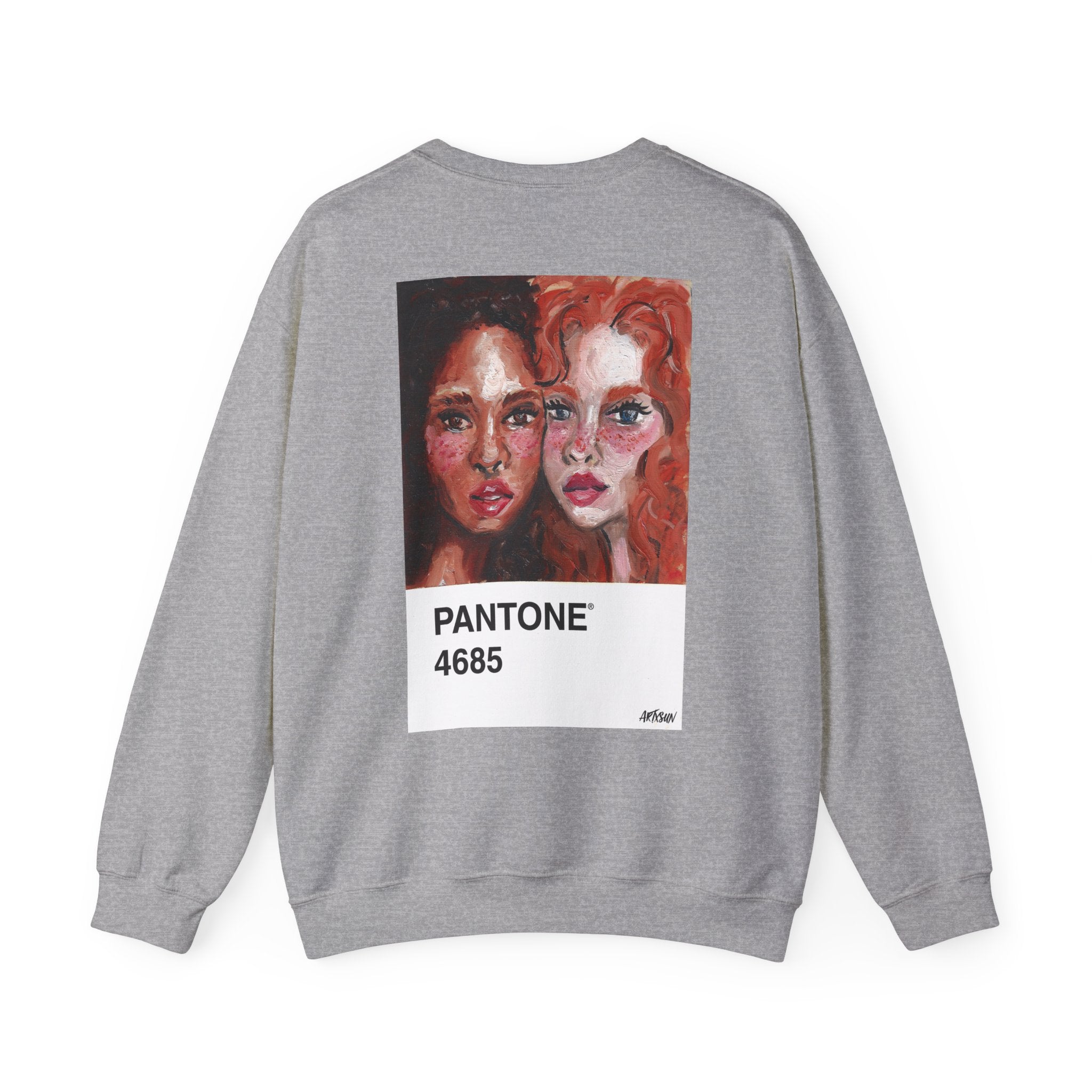 Pantone 8 Unity Sweatshirt with Art on Back