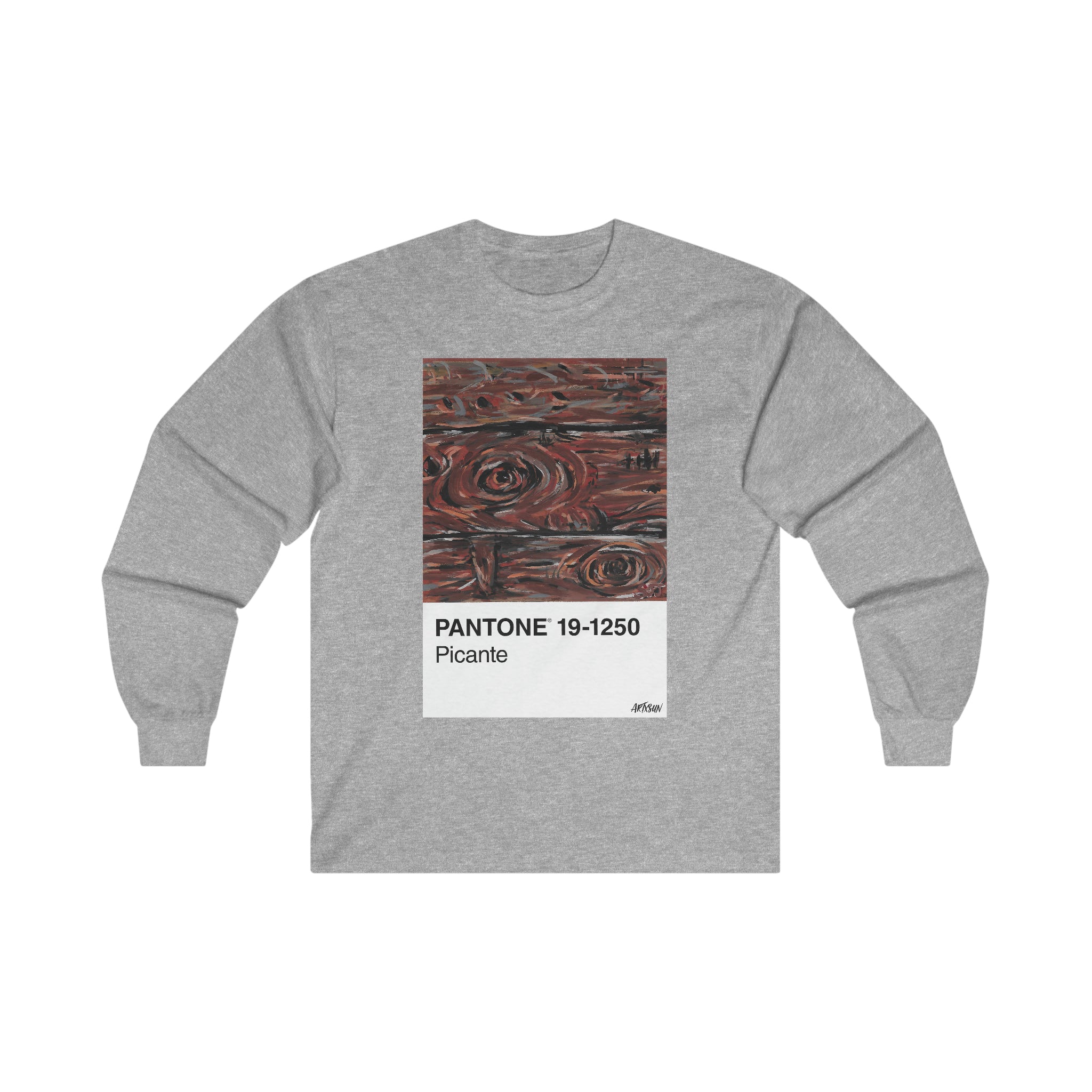 Pantone 20 Mahogany Long Sleeve Shirt