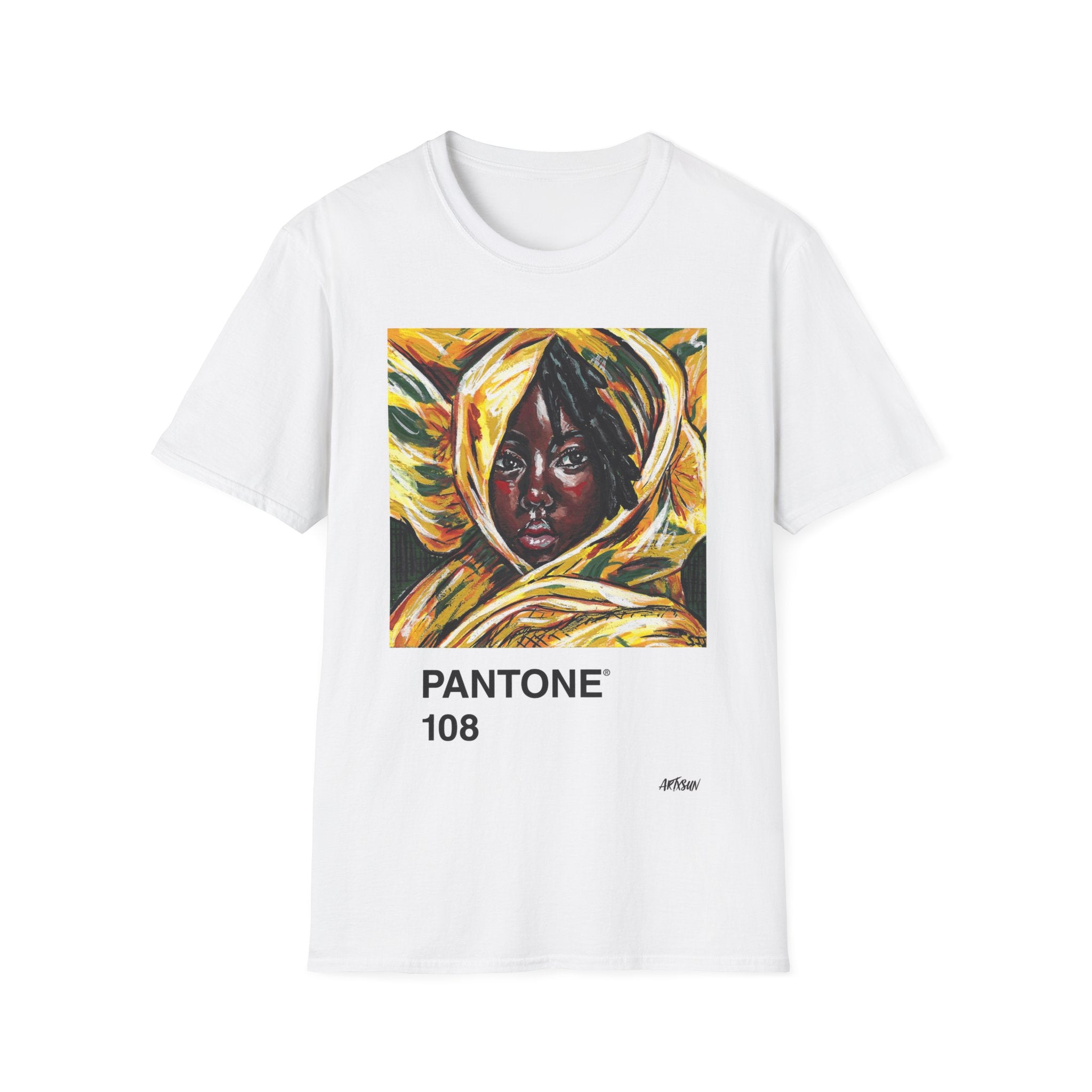 Pantone 9 Yellow Short Sleeve Shirt