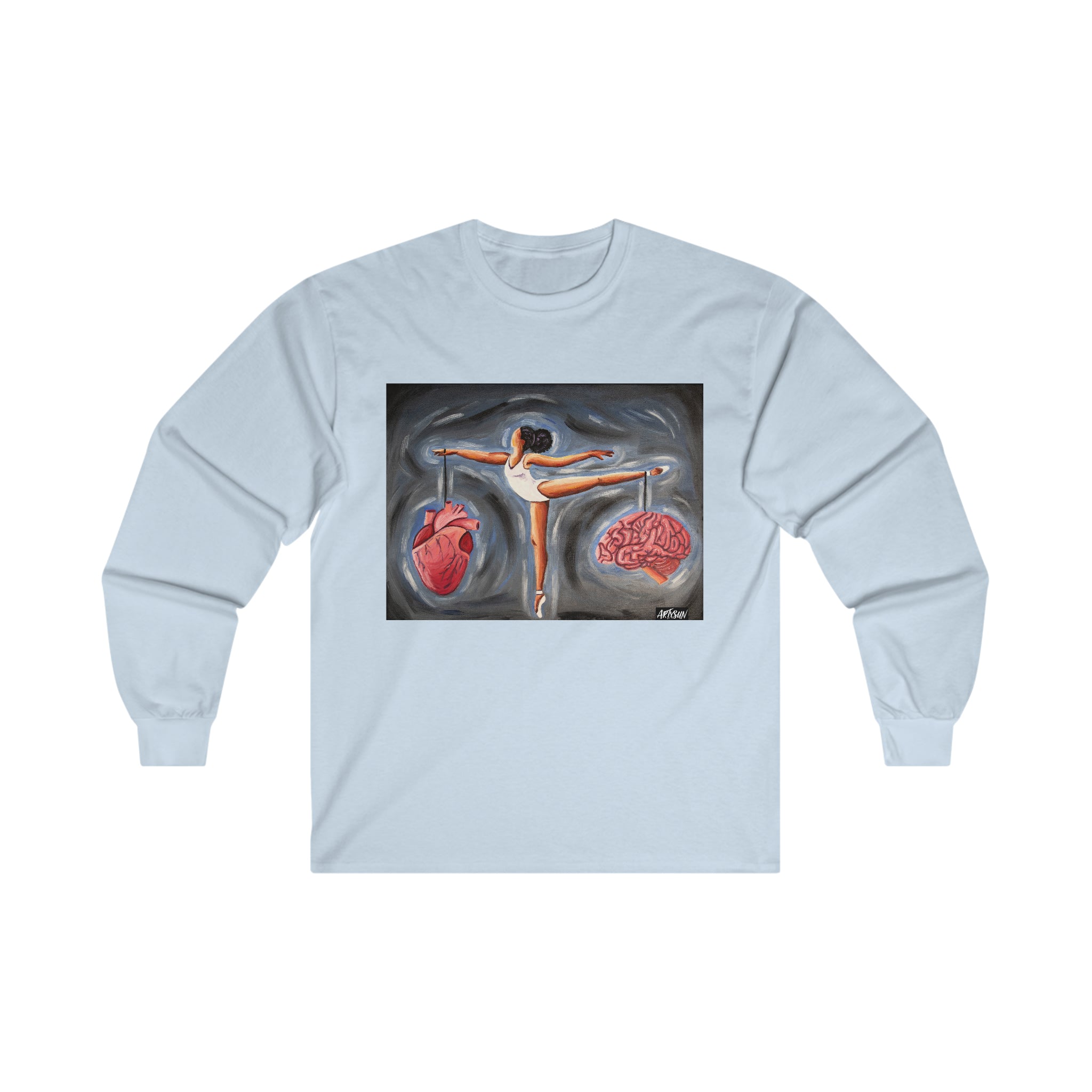 Heart vs Brain Long Sleeve Shirt