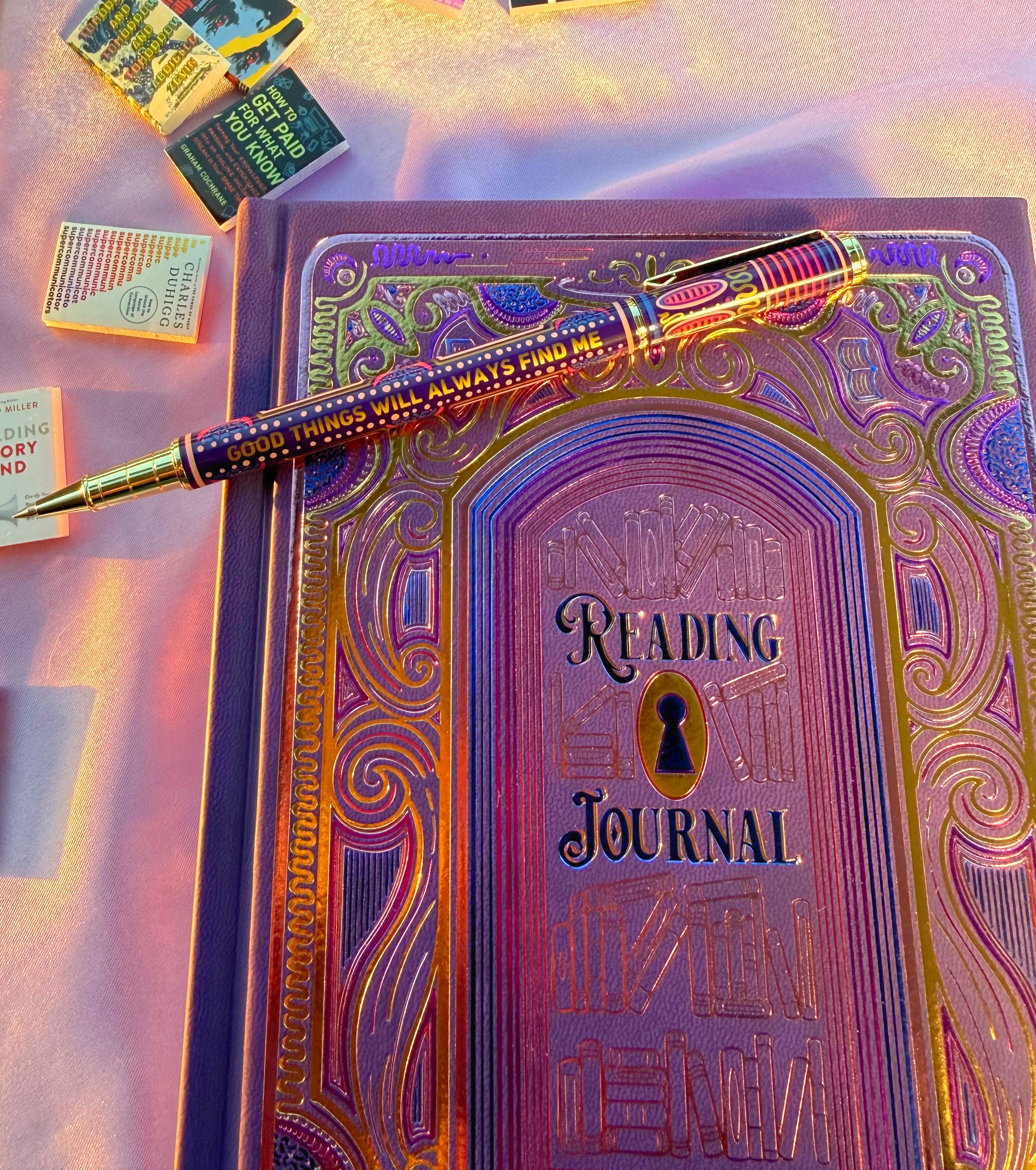 Twilight Violet Refillable Ballpoint Pen