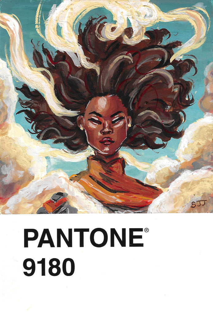 Pantone 3 Air Canvas Print