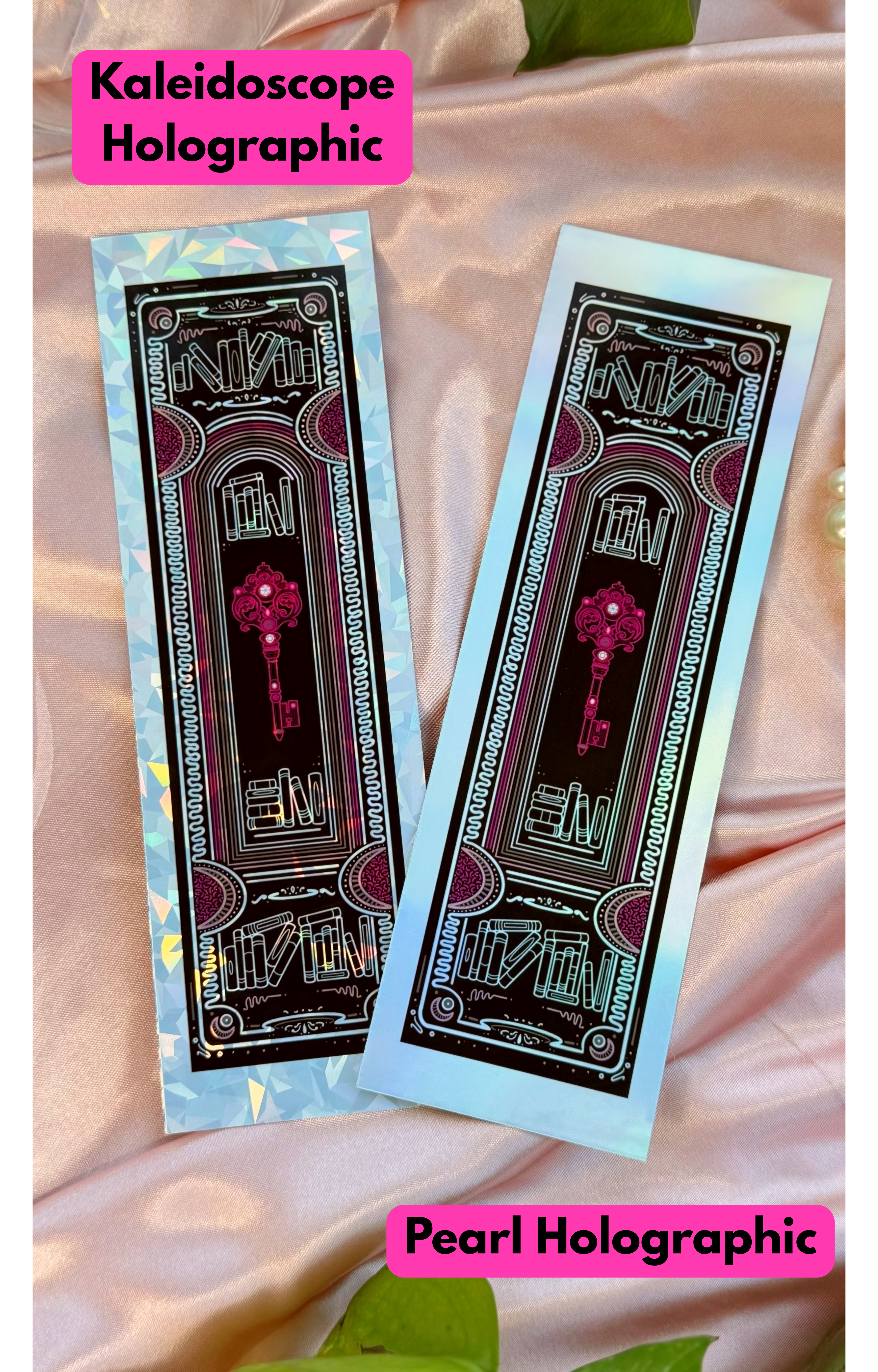 Thorn Black Holographic Bookmark