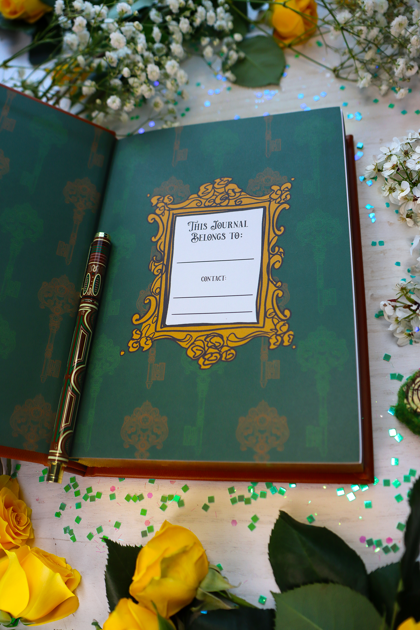 Cinnamon Brown Reading Journal
