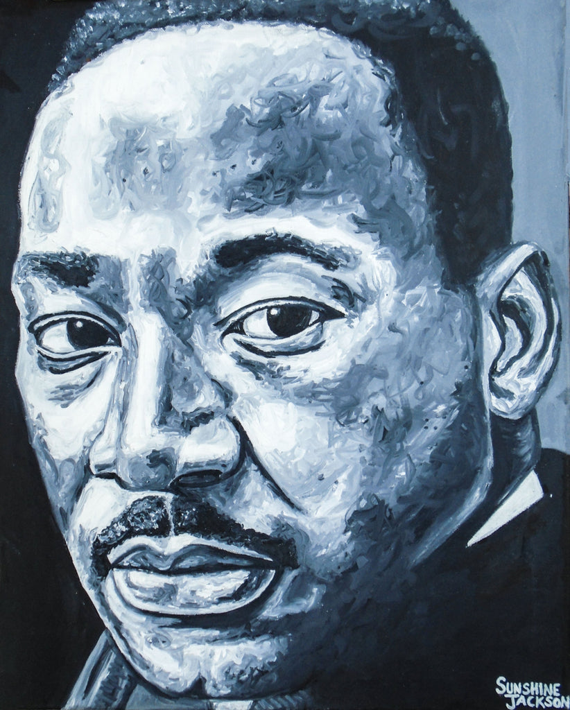 Martin Luther King Jr. Canvas Print