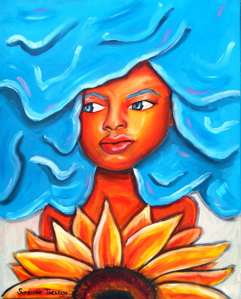 Sun Child Canvas Print
